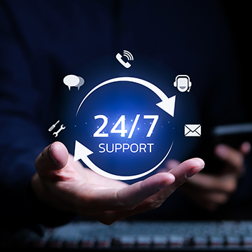 Accès sécurisé 24h/24, 7j/7